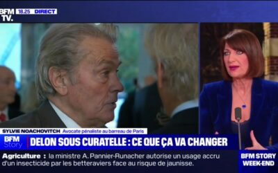 Mise sous curatelle renforcée d’Alain Delon